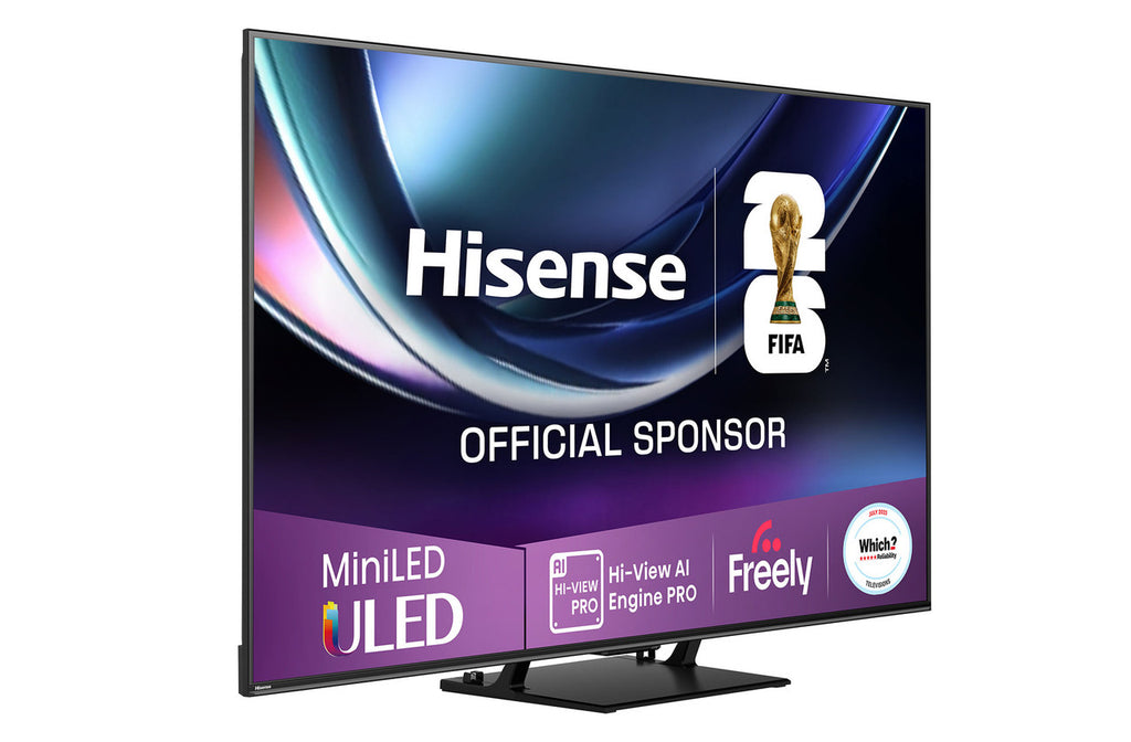 Hisense 55U7QTUK PRO 55" Mini‑LED PRO QLED 4K HDR Smart TV
