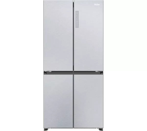 Haier HCR3818ENMM American Fridge Freezer - Stainless Steel