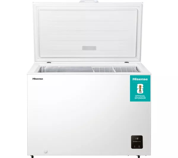 Hisense FC386D4AWLE 297L Chest Freezer - White