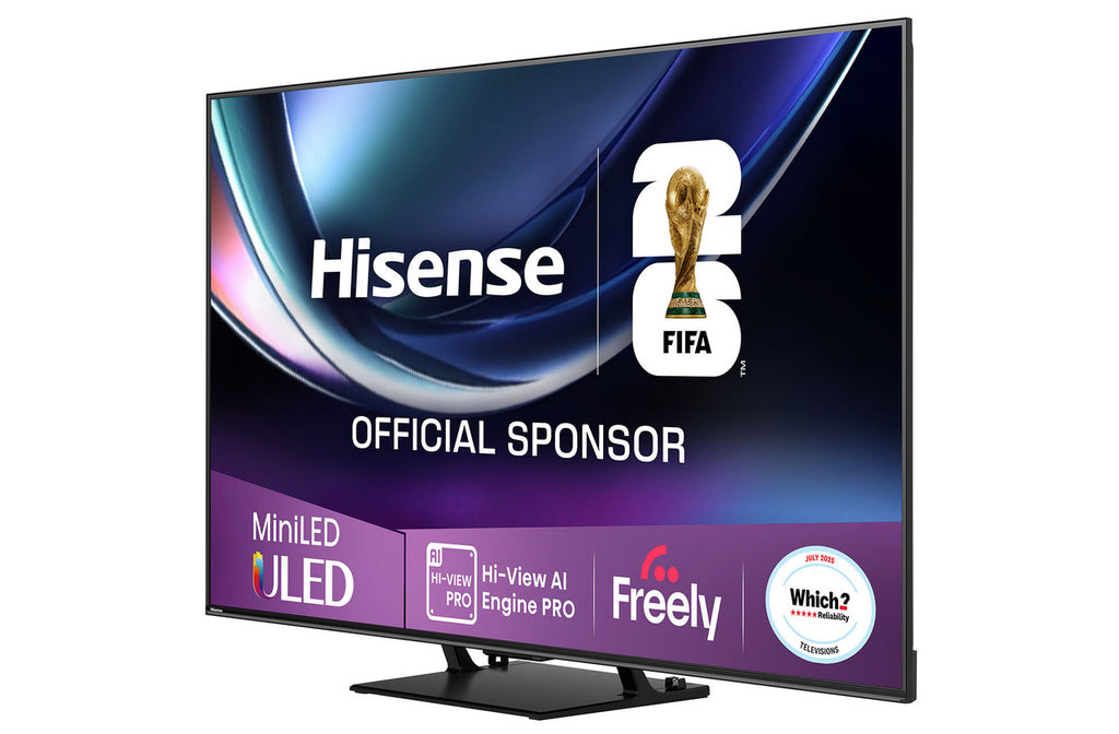 Hisense 55U7QTUK PRO 55" Mini‑LED PRO QLED 4K HDR Smart TV