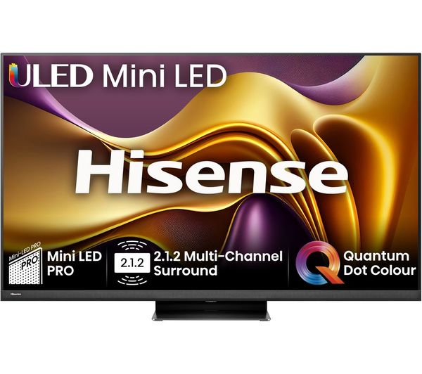 Hisense 55U86KQTUK 55" Mini‑LED PRO 4K HDR Smart TV