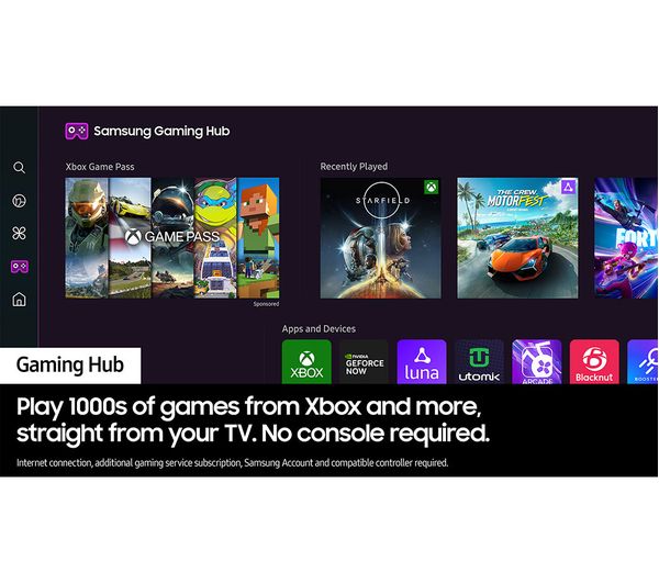 SAMSUNG UE50DU7100 50" 4K Smart TV