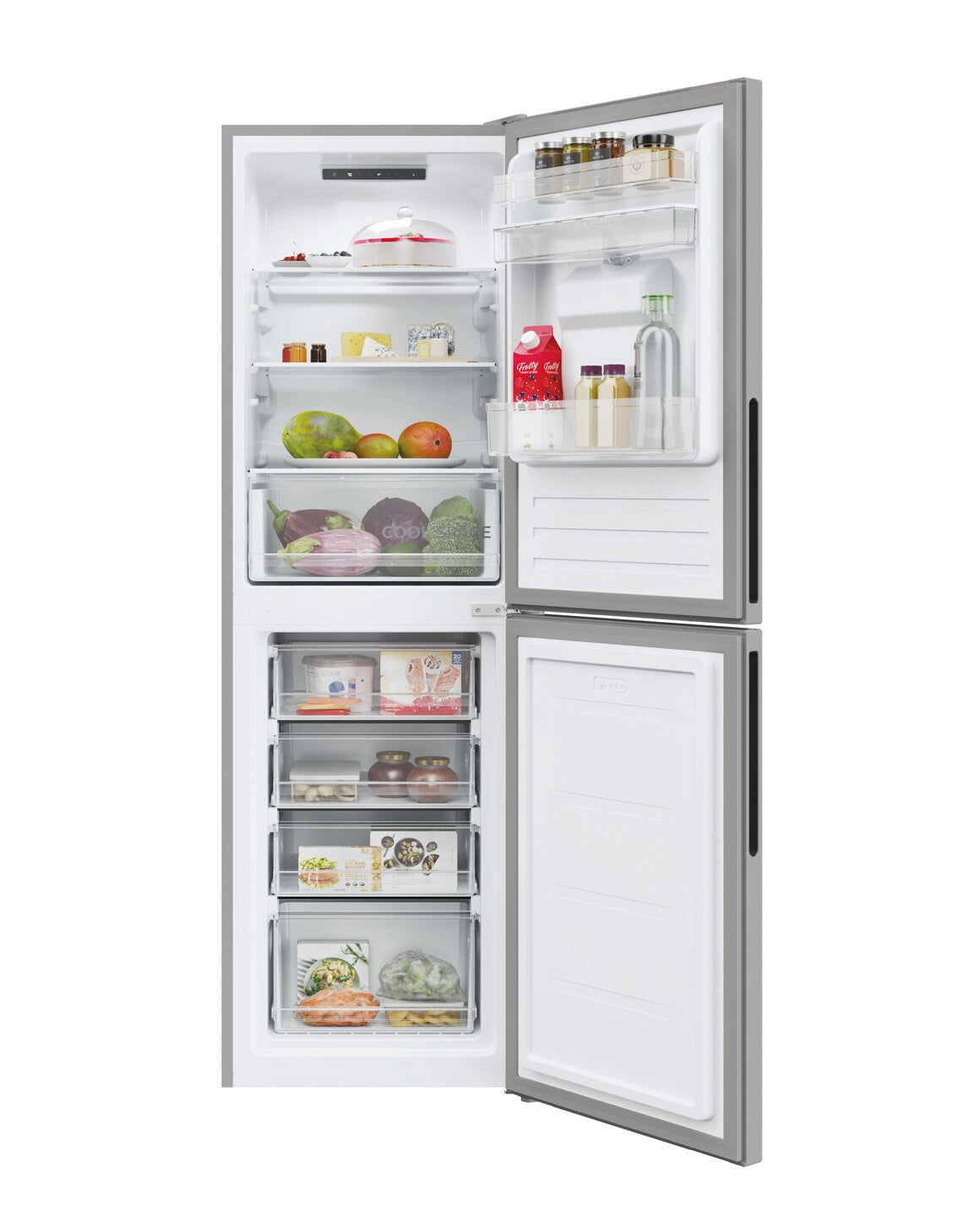 HOOVER HOCT3L517EWSK 50/50 Fridge Freezer - Silver