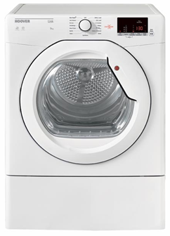 Hoover HLE V9DG-80 Freestanding 9Kg Vented Dryer - White