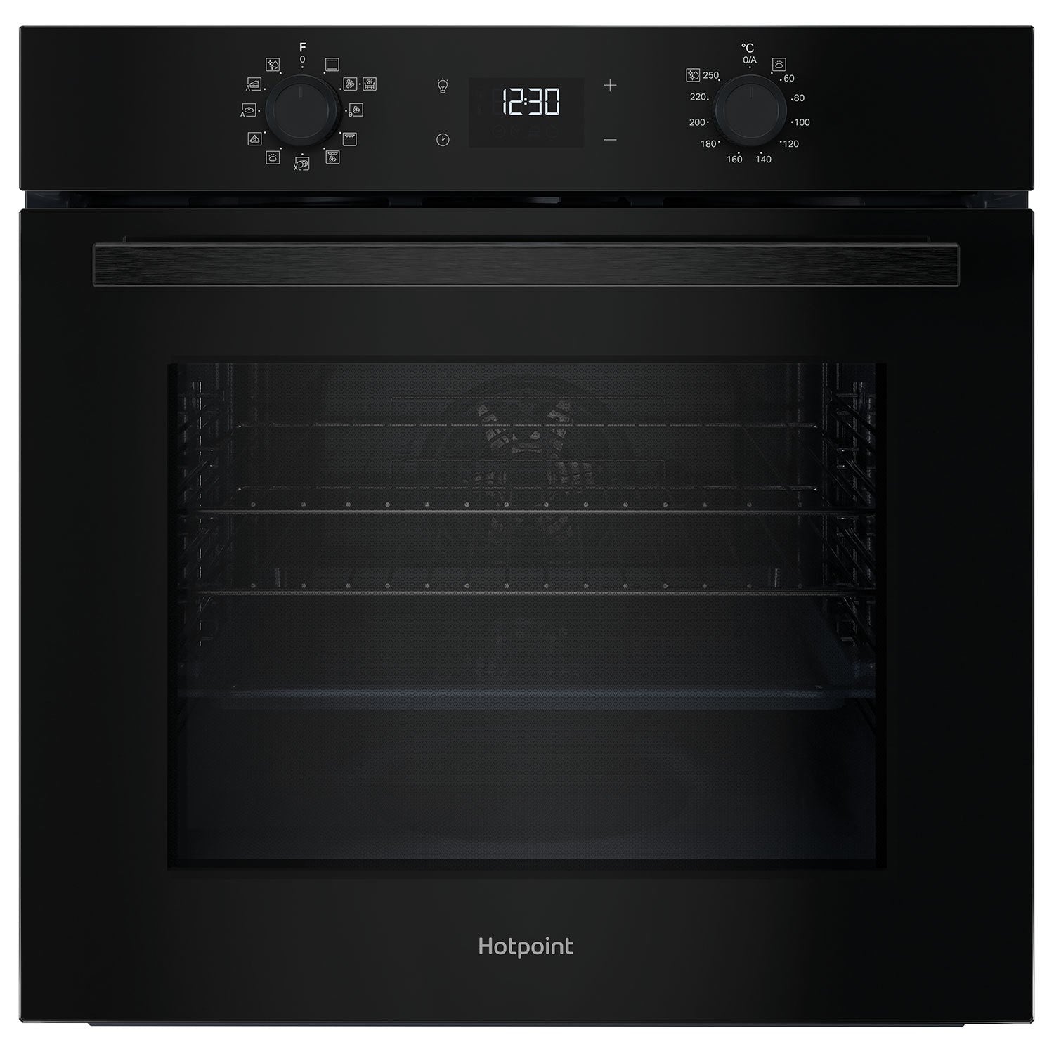 Hotpoint HO 458H B UK Single Electric Oven 71L - Black