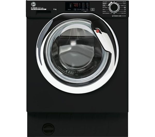 Hoover HBWS49D3ACBE Integrated 9kg 1400rpm Washing Machine – Black