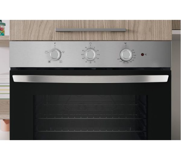 INDESIT IO 232H X UK Single Electric Oven 71L - Stainless Steel
