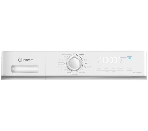 Indesit IMA964MYTIMEUK 9kg 1400 Spin Washing Machine - White