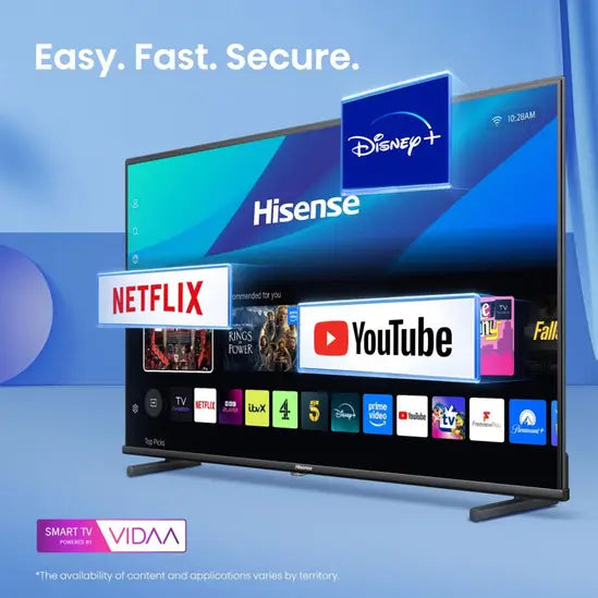 Hisense 32A5QTUK 32" Full HD QLED Smart TV with Freely