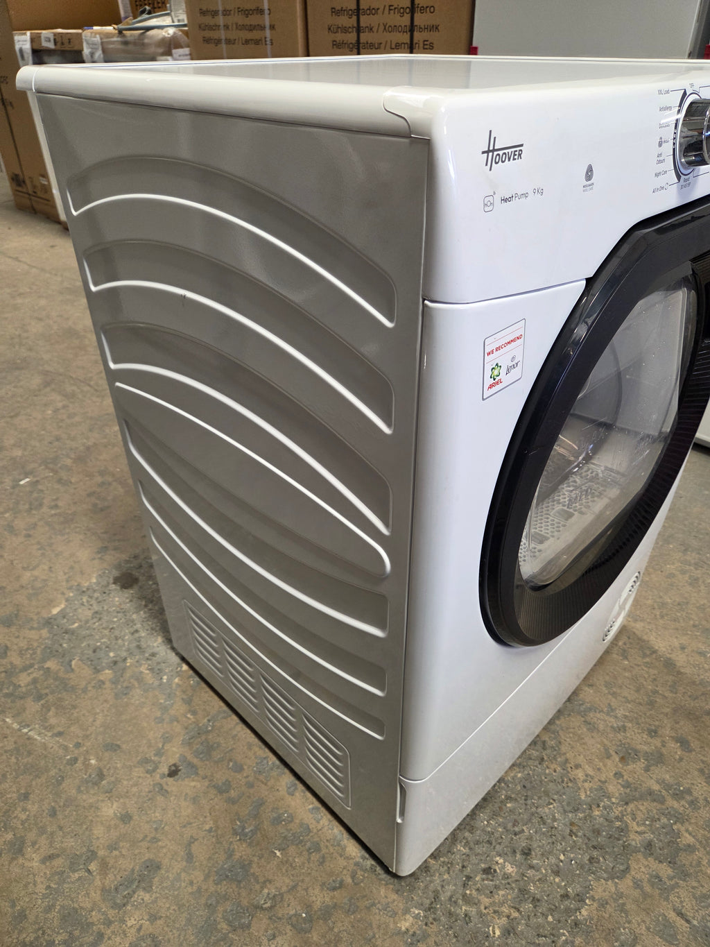 Hoover HRE H9N2TBE-80 9Kg Heat Pump Tumble Dryer - White