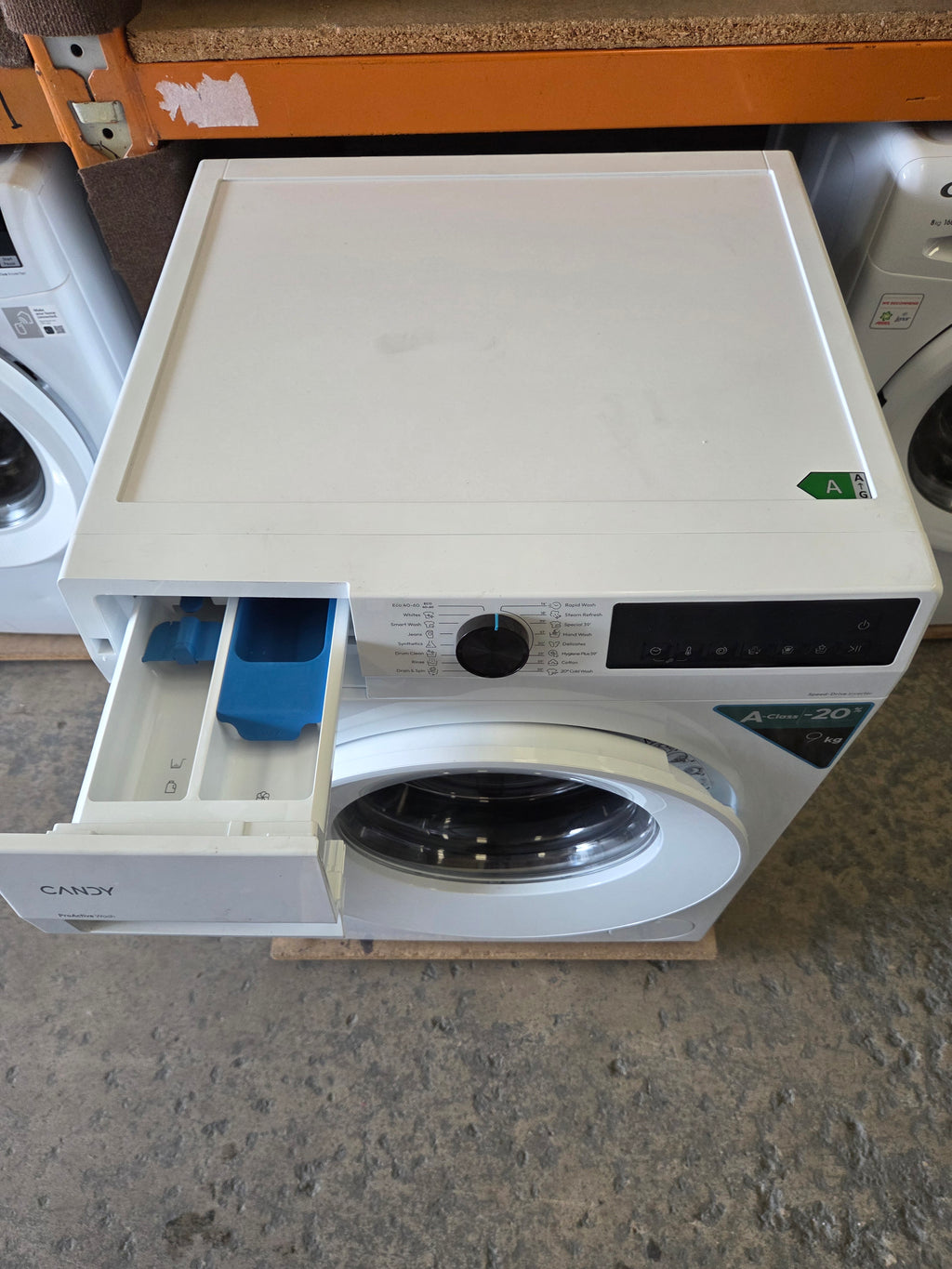 Candy GD 498-80 9Kg 1400 Spin Wasing Machine - White