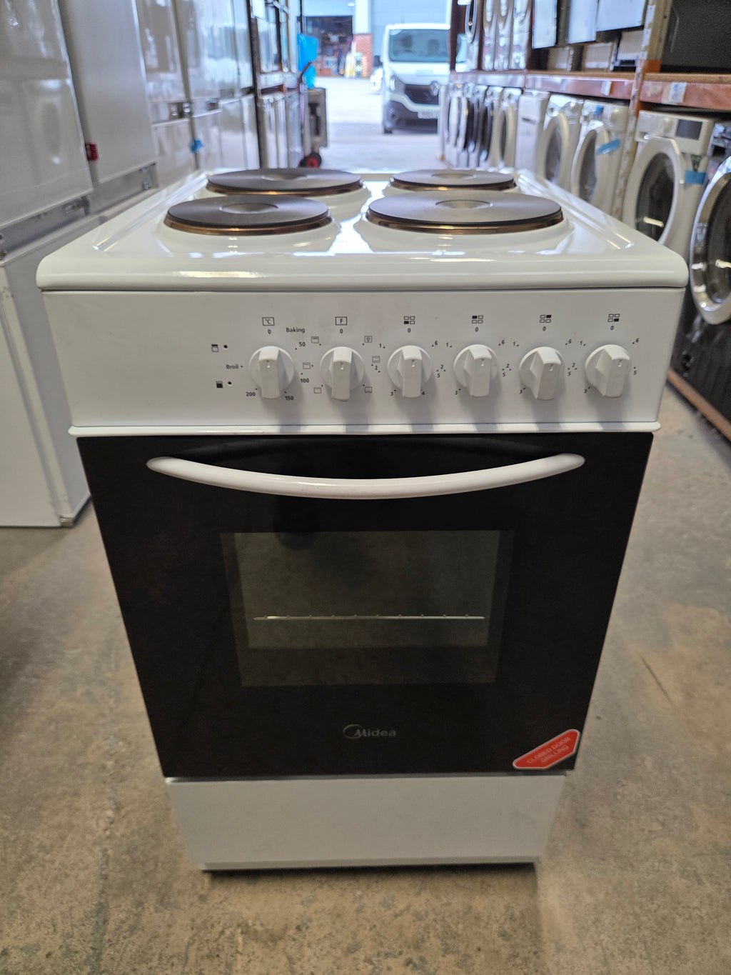 Midea MFO20DME4H109‑WH 50cm Electric Cooker – White