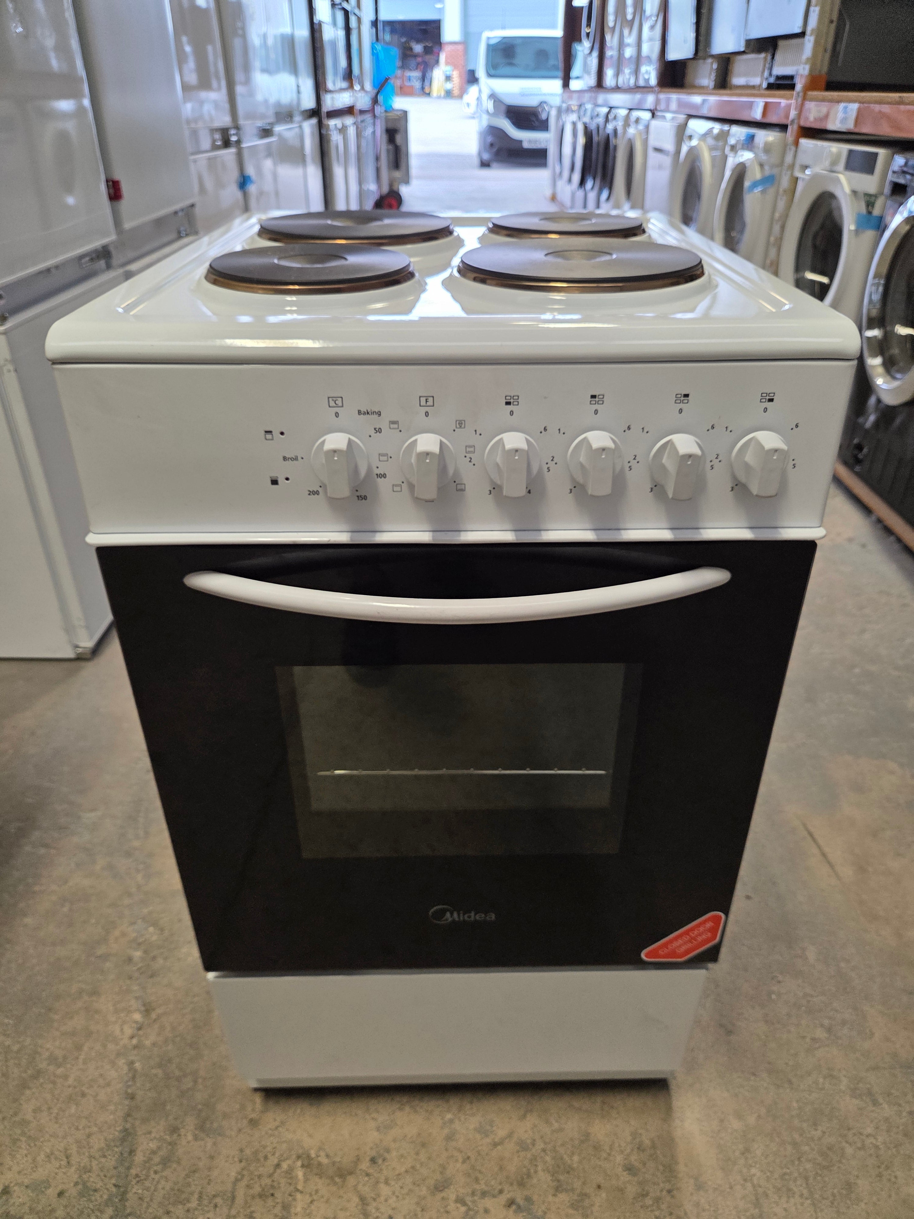 Midea MFO20DME4H109‑WH 50cm Electric Cooker – White