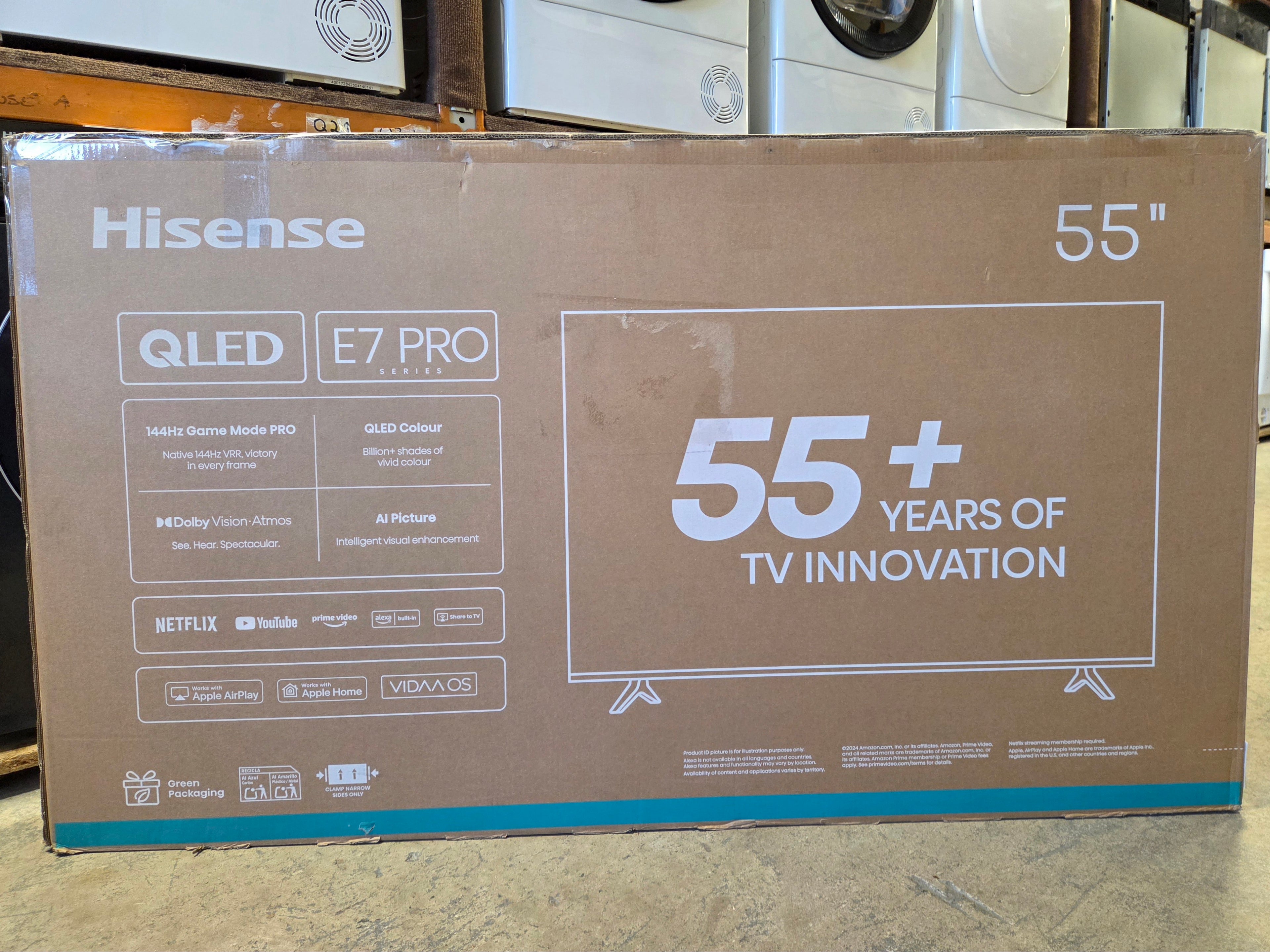 HISENSE 55E7QTUK PRO