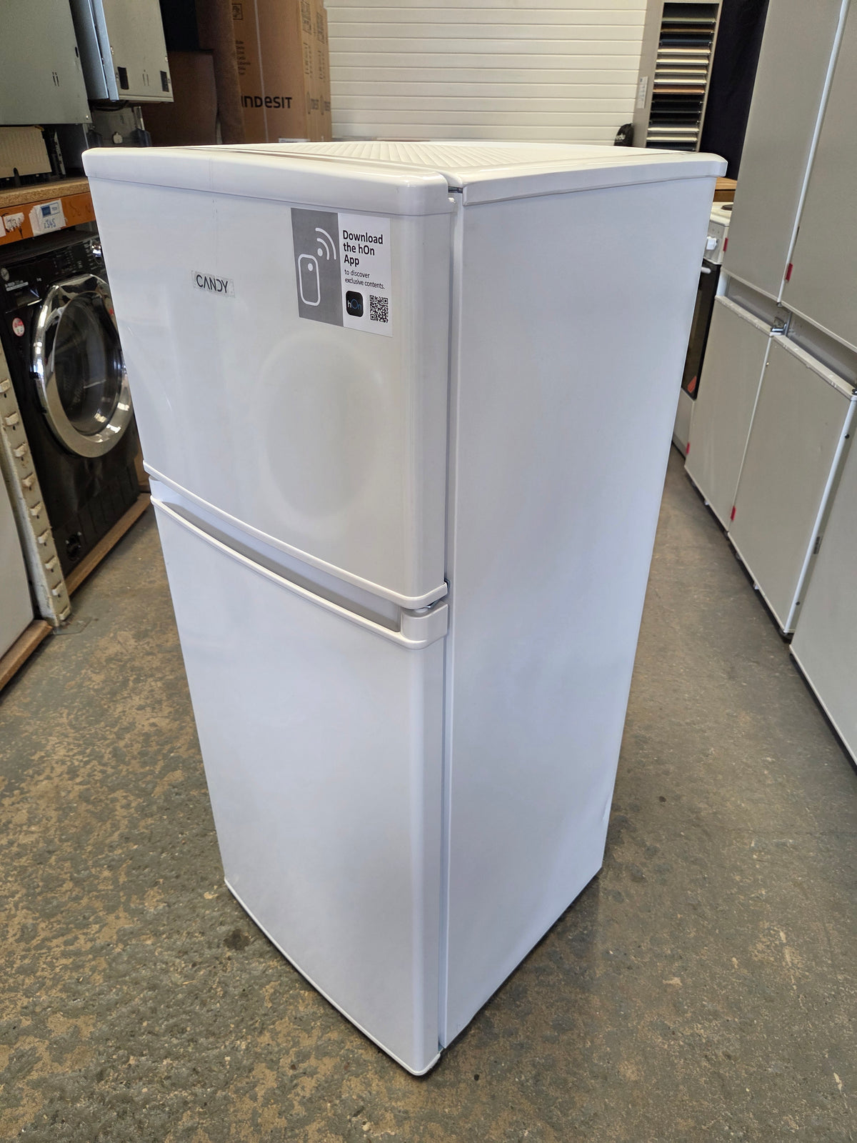 Candy CDH1S313EWK Freestanding 80/20 Fridge Freezer - White