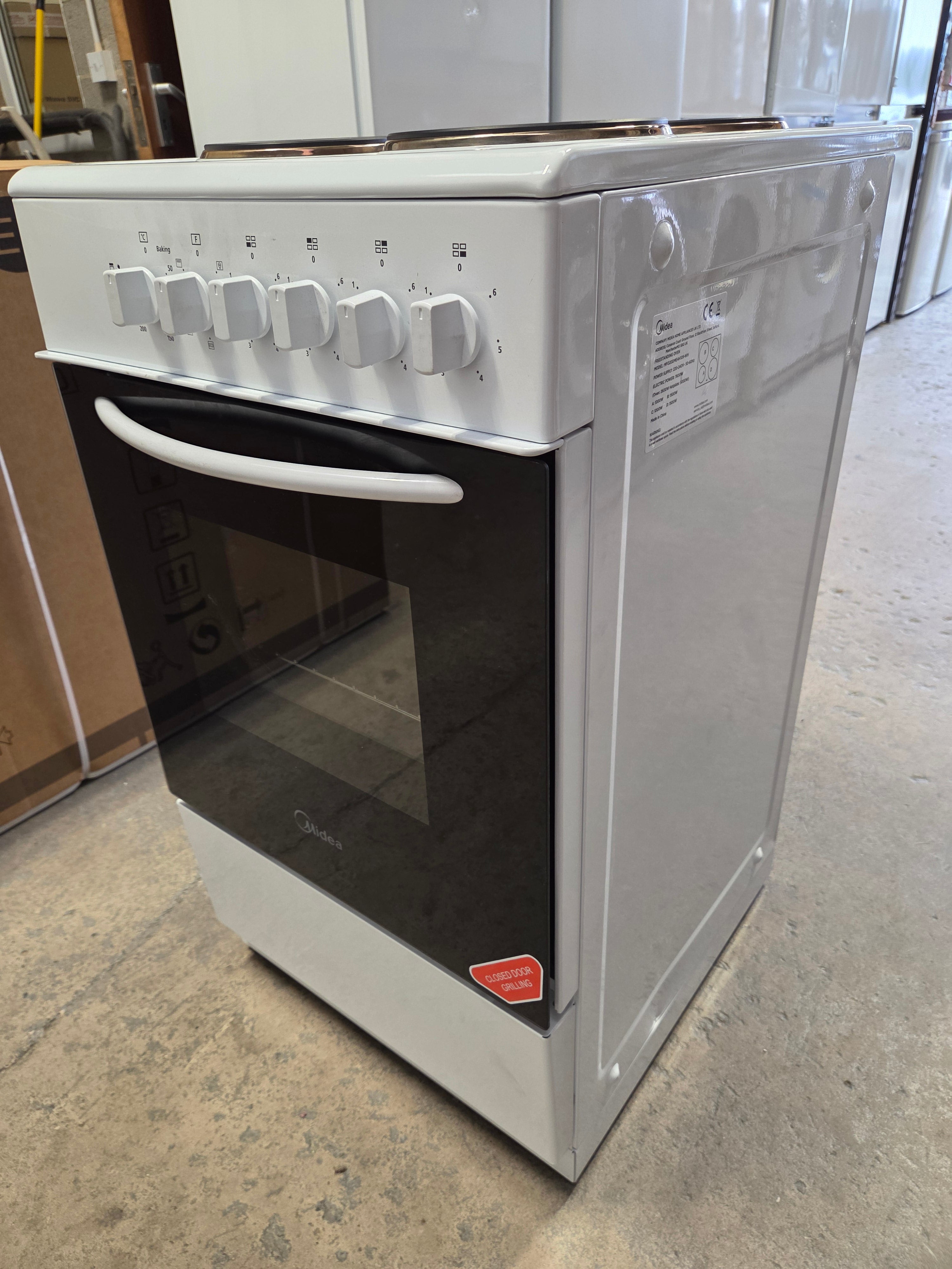 Midea MFO20DME4H109‑WH 50cm Electric Cooker – White