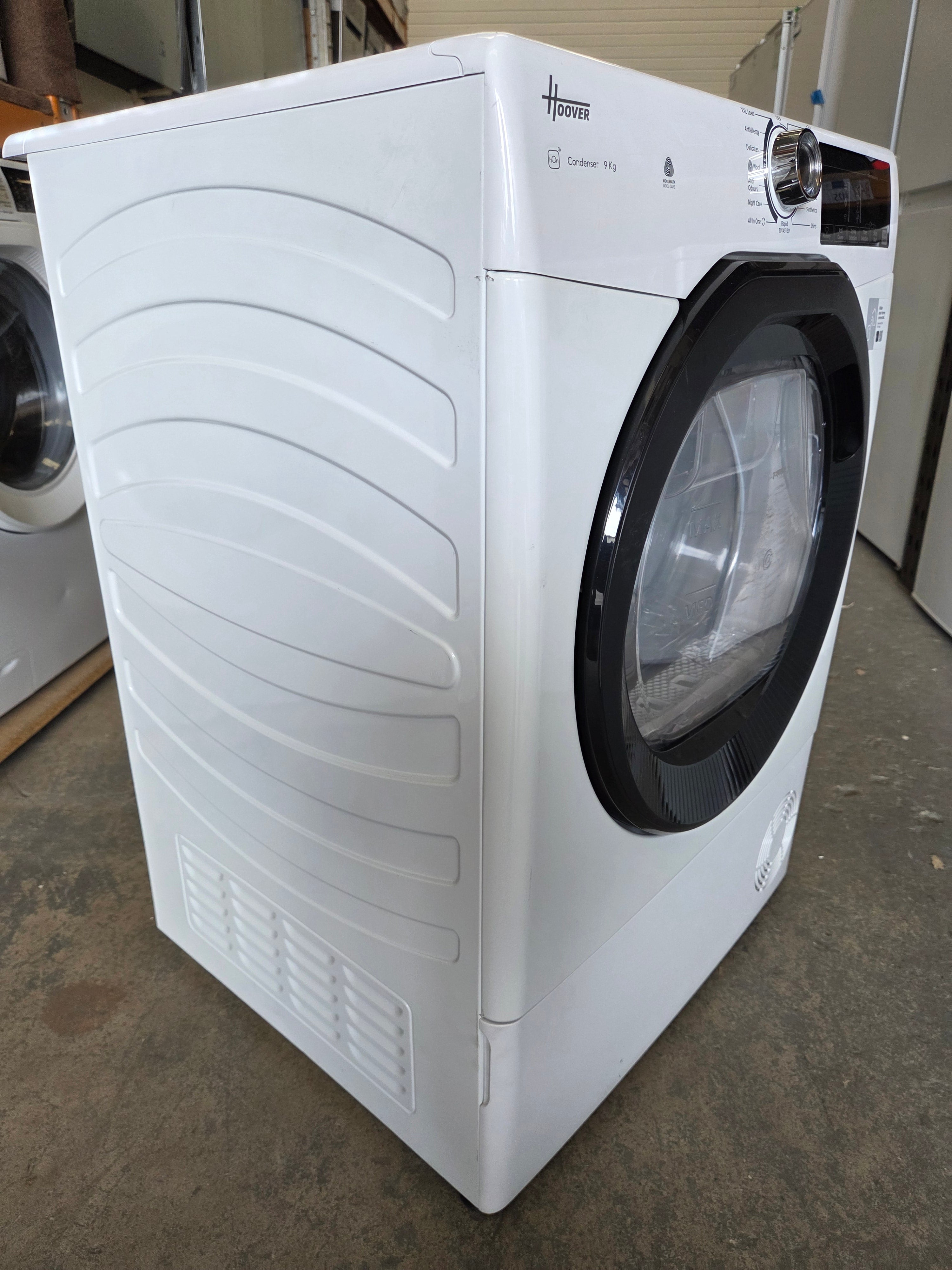Hoover HRE C9TBE-80 Freestanding  9Kg Condenser Tumble Dryer - White