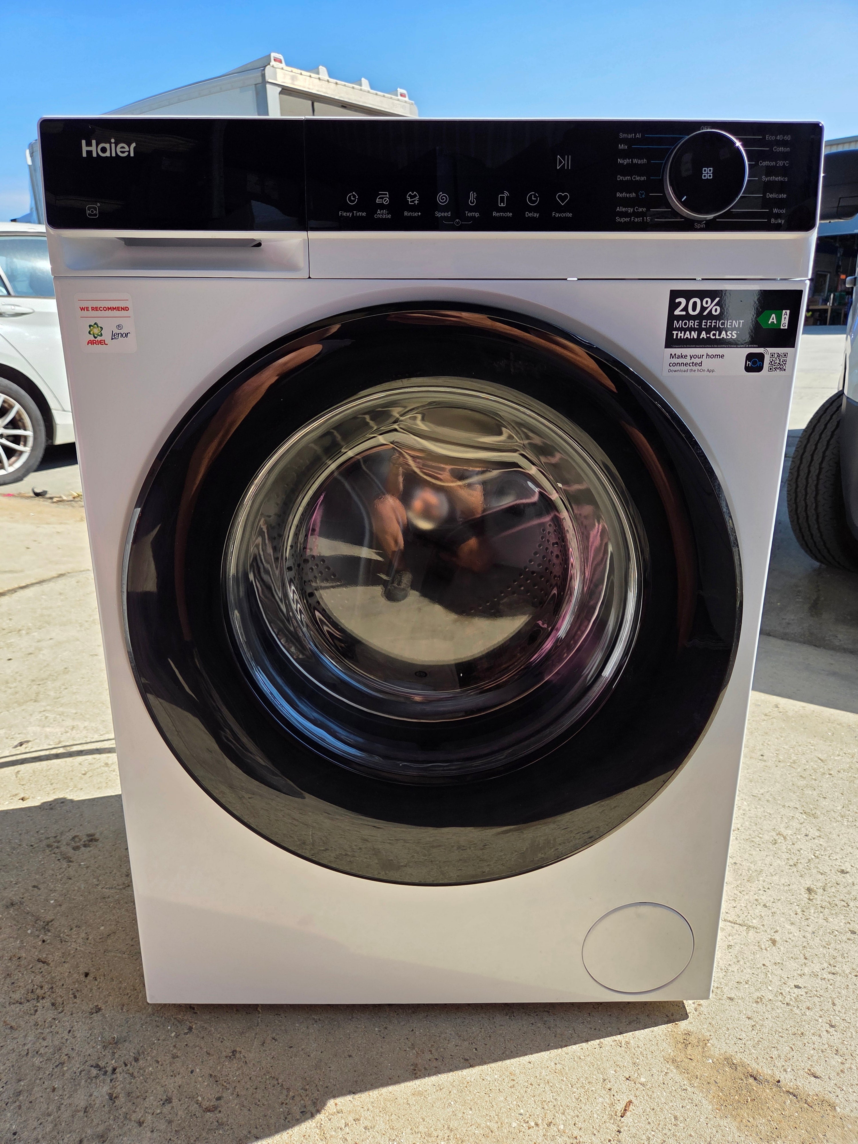 Haier HW90‑BP14357TU1 9kg 1400rpm Washing Machine – White