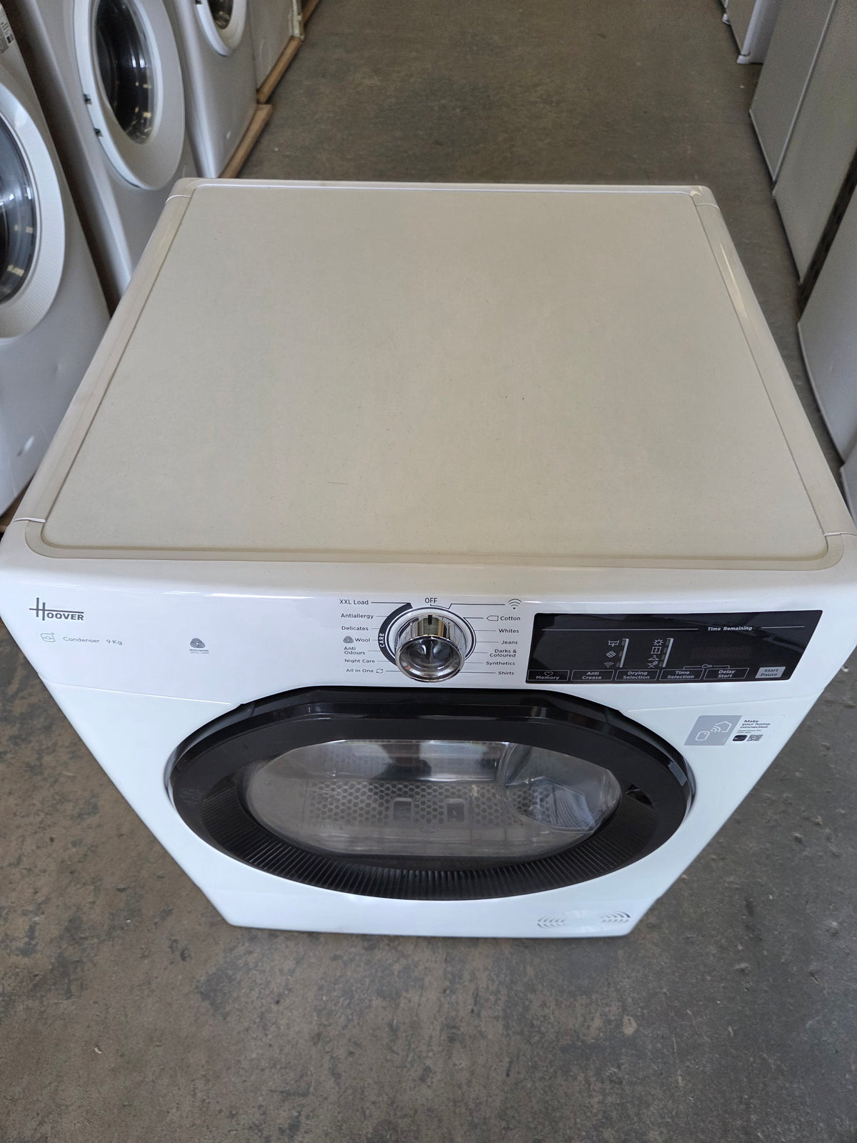Hoover HRE C9TBE-80 Freestanding  9Kg Condenser Tumble Dryer - White