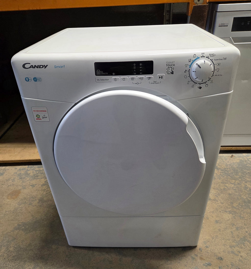 Candy CSEV9DF Freestanding 9kg Vented Tumble Dryer – White