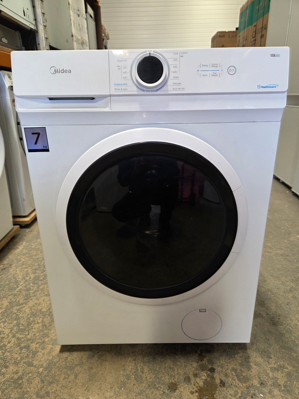 Midea MF100W70 7Kg 1200rpm Washing Machine – White