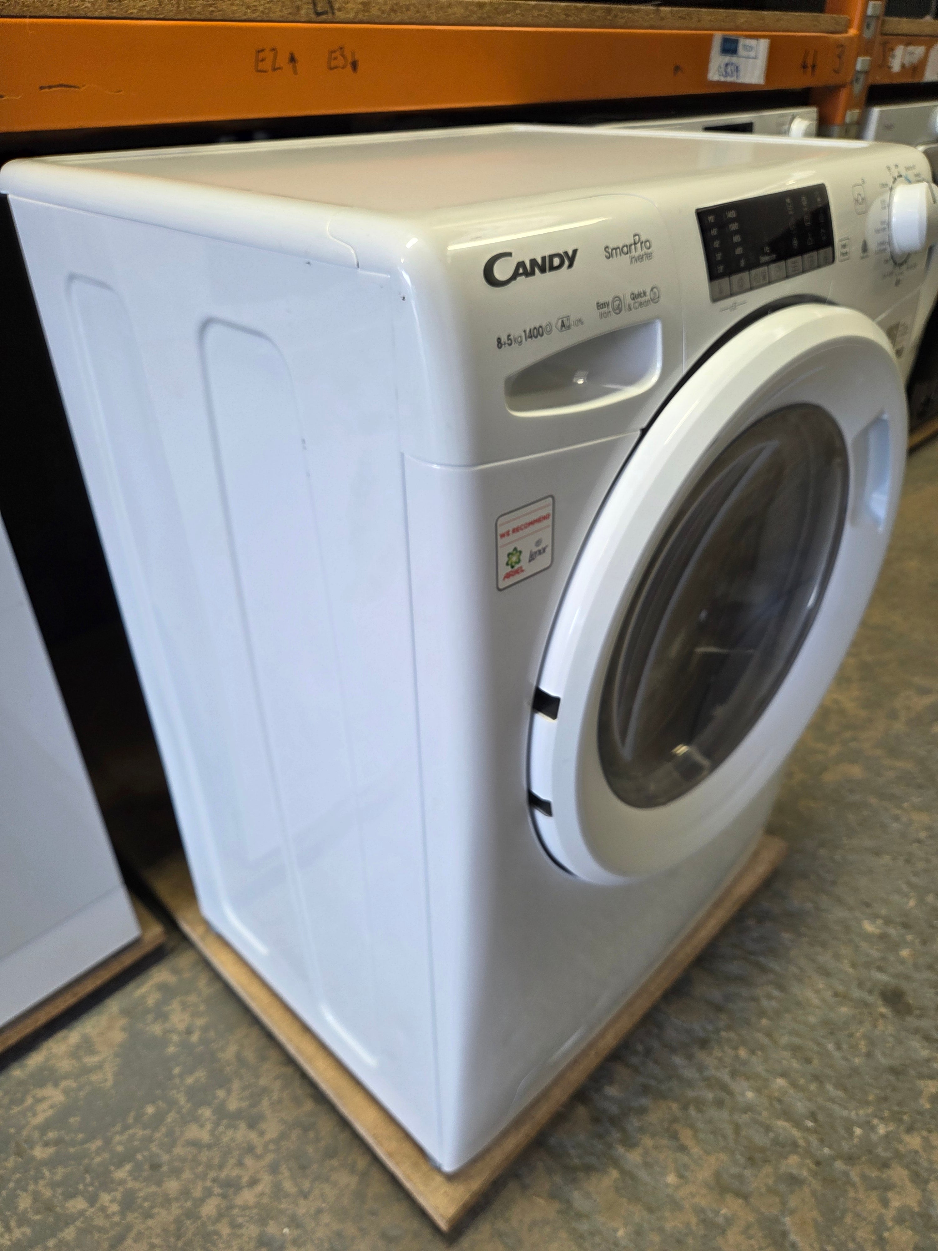 Candy CSOW4856TWM6‑80 8kg / 5kg 1400rpm Washer Dryer – White