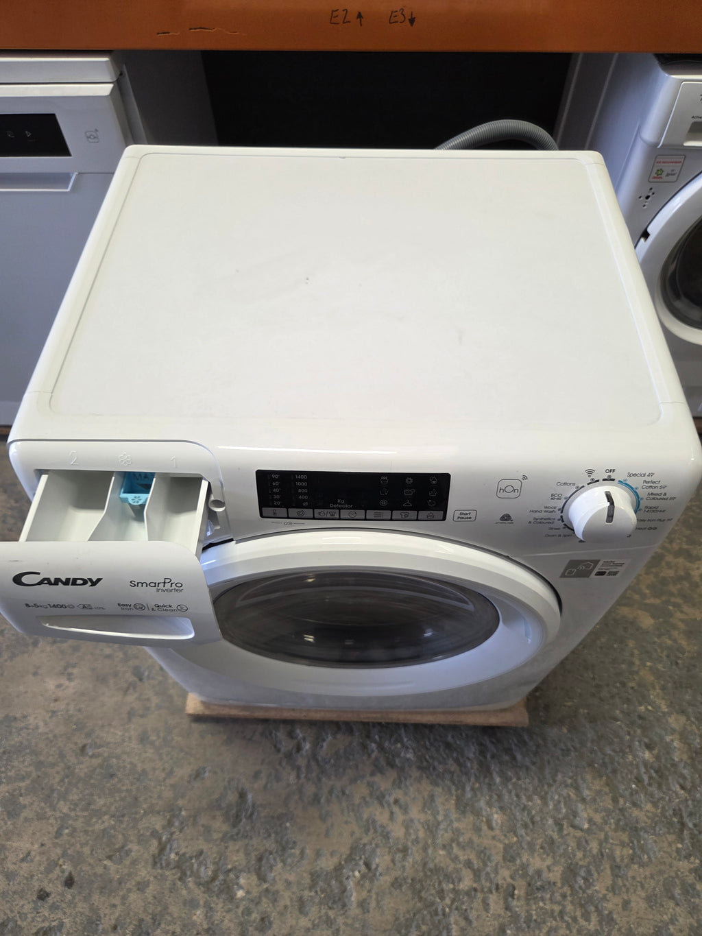 Candy CSOW4856TWM6‑80 8kg / 5kg 1400rpm Washer Dryer – White