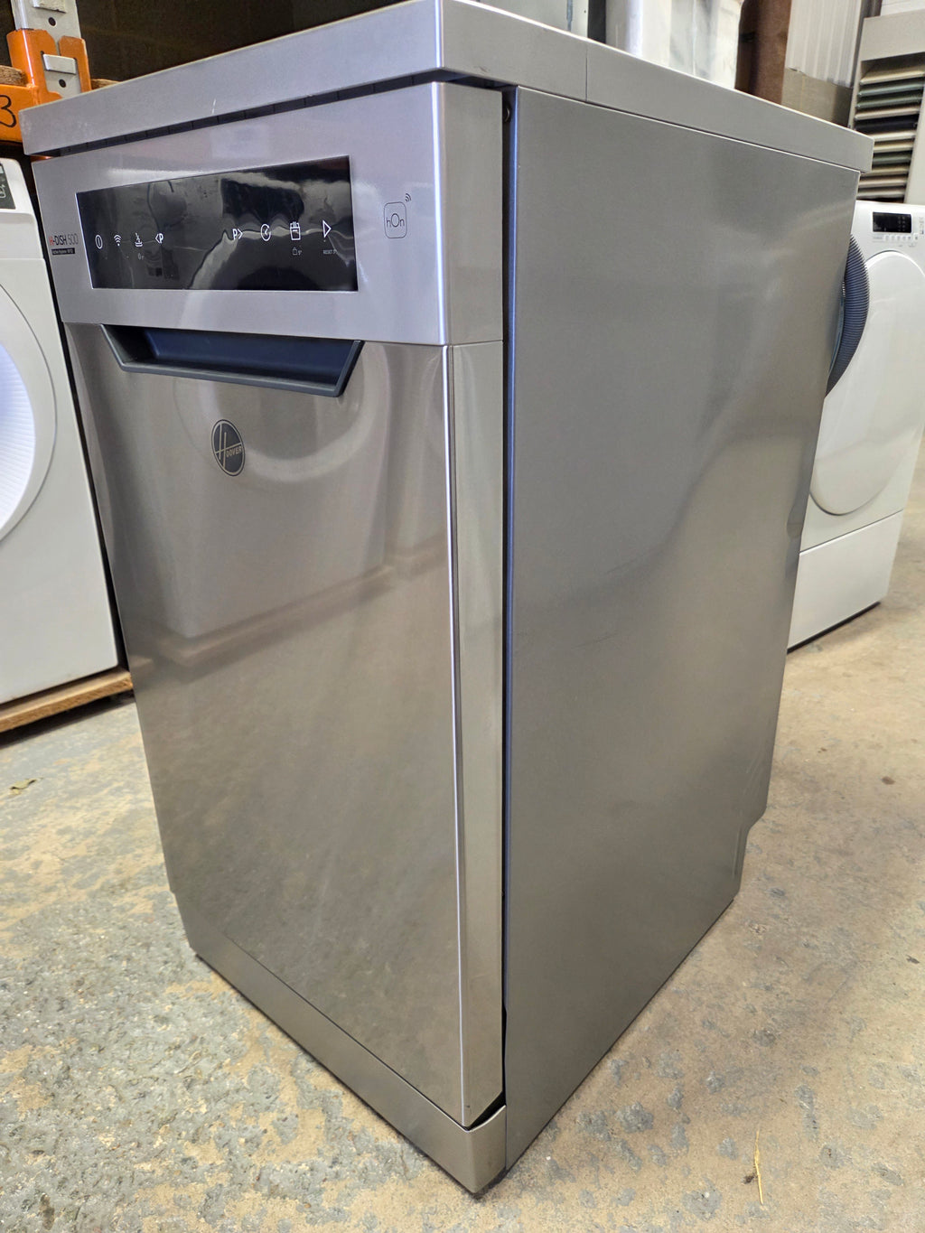 Hoover HF0C3SB0FX-80 Slimline Freestanding Dishwasher - Silver