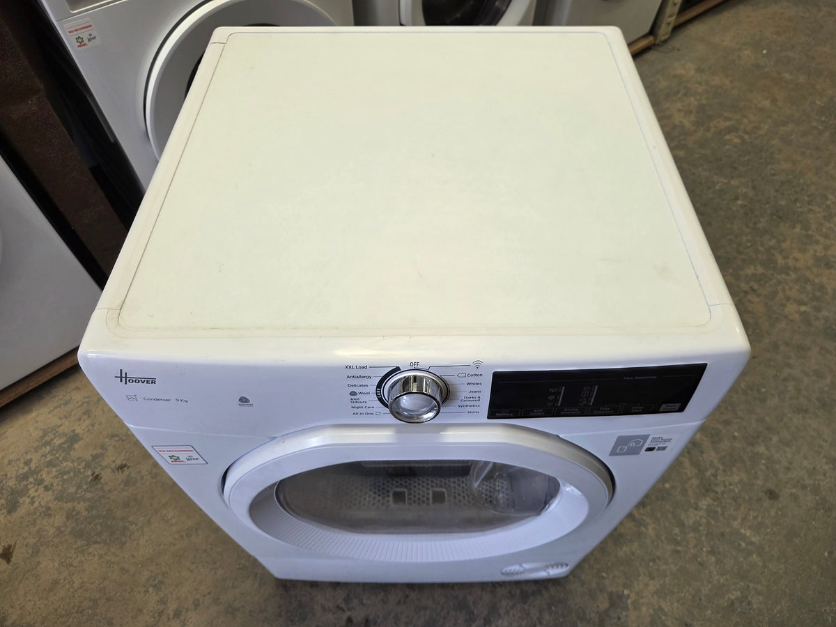 Hoover HRE C9TE Freestanding 9kg Condenser Tumble Dryer – White