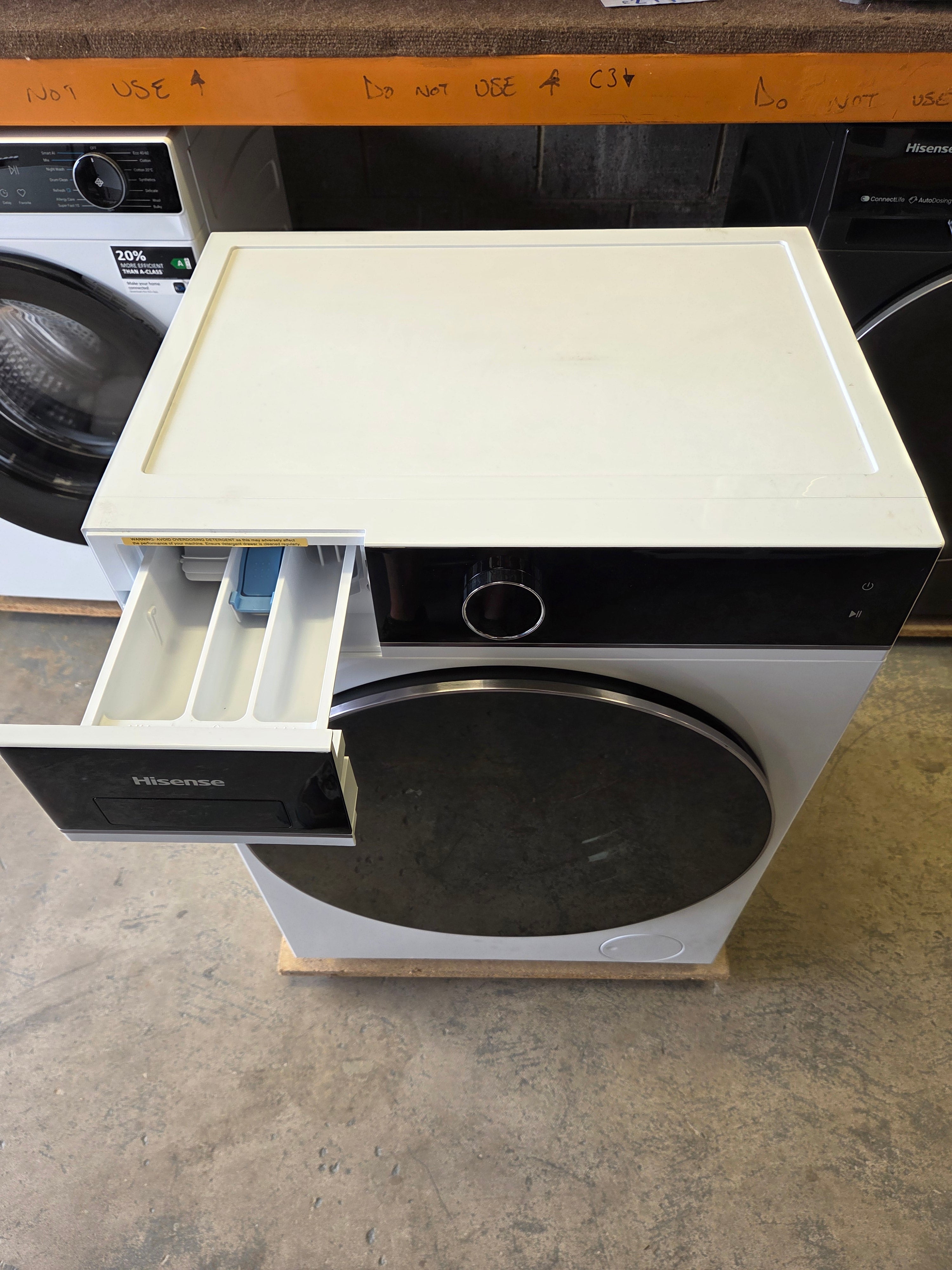 Hisense WF5I9043BWFS 9kg 1400rpm Washing Machine – White