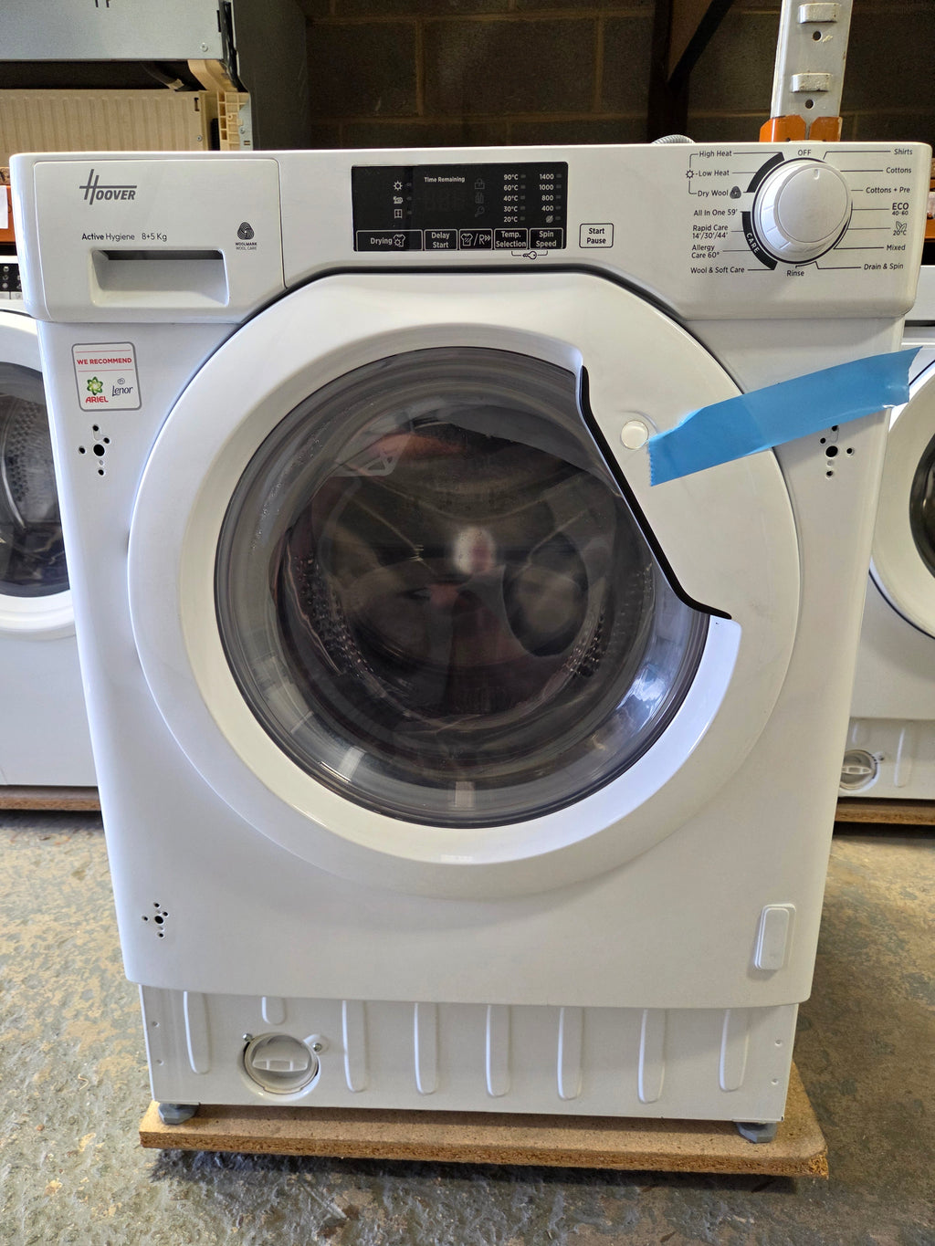 Hoover HBD 485D13‑80 8/5Kg 1400rpm Integrated Washer Dryer – White