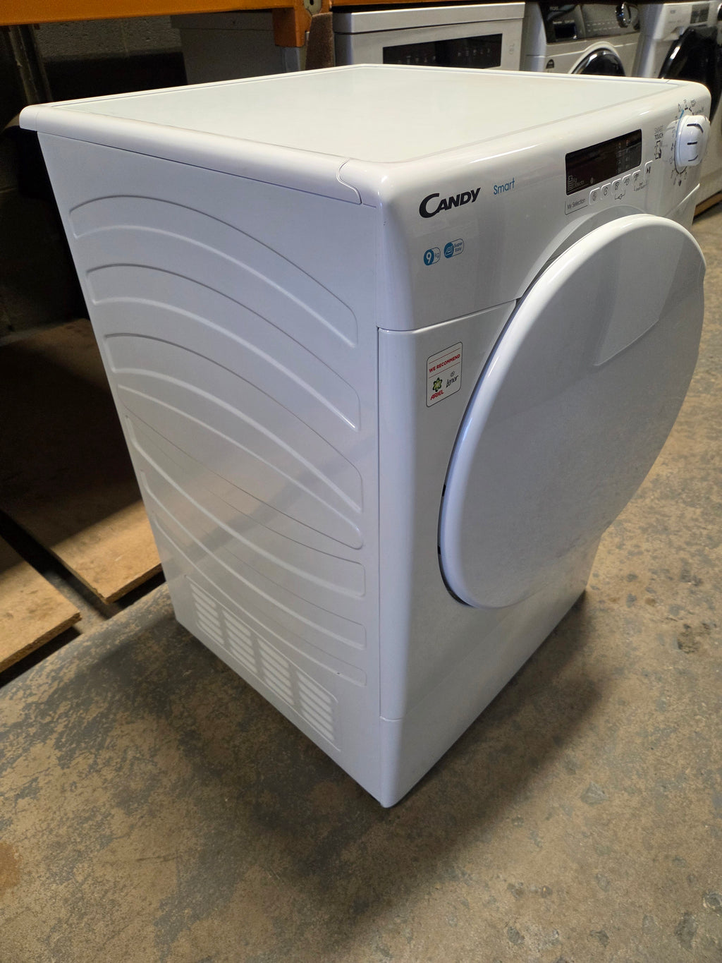 Candy CSEV9DF Freestanding 9kg Vented Tumble Dryer – White