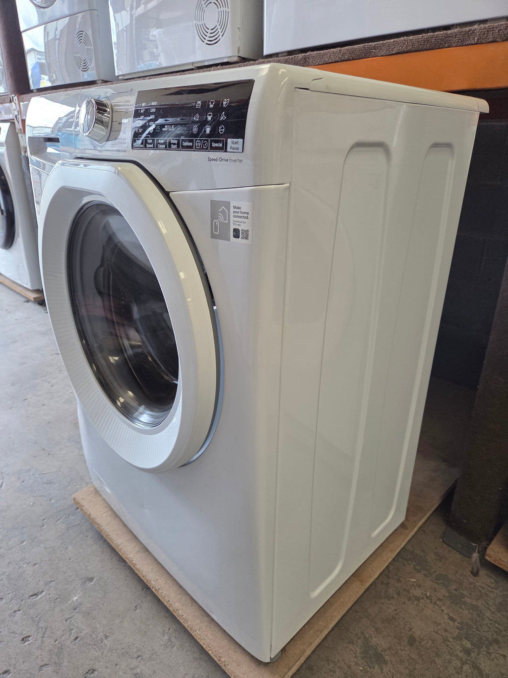 Hoover H3WPS696TAM6-80 9Kg 1600 Spin Washing Machine - White