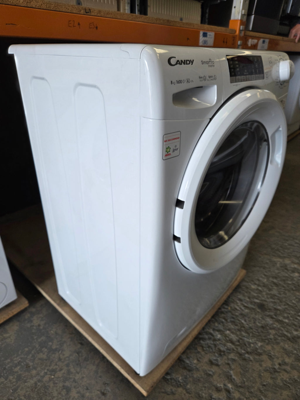 Candy CSO 686TWM6-80 8Kg 1600 Spin Washing Machine - White
