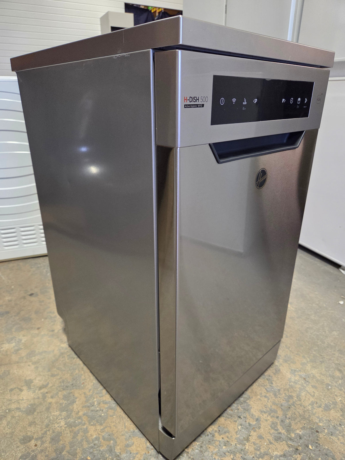 Hoover HF0C3SB0FX-80 Slimline Freestanding Dishwasher - Silver