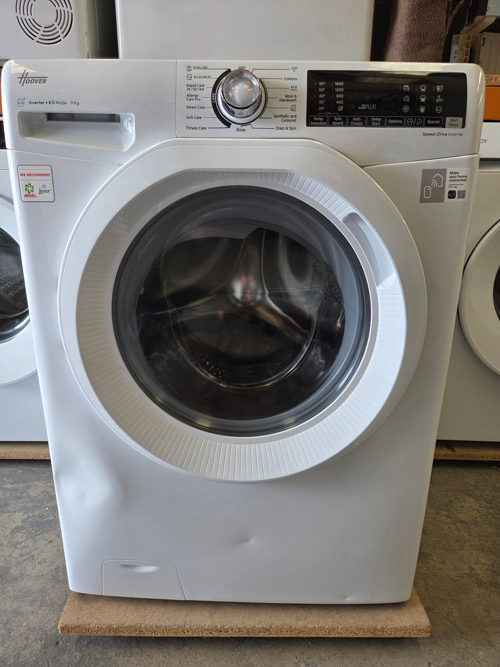 Hoover H3WPS696TAM6-80 9Kg 1600 Spin Washing Machine - White