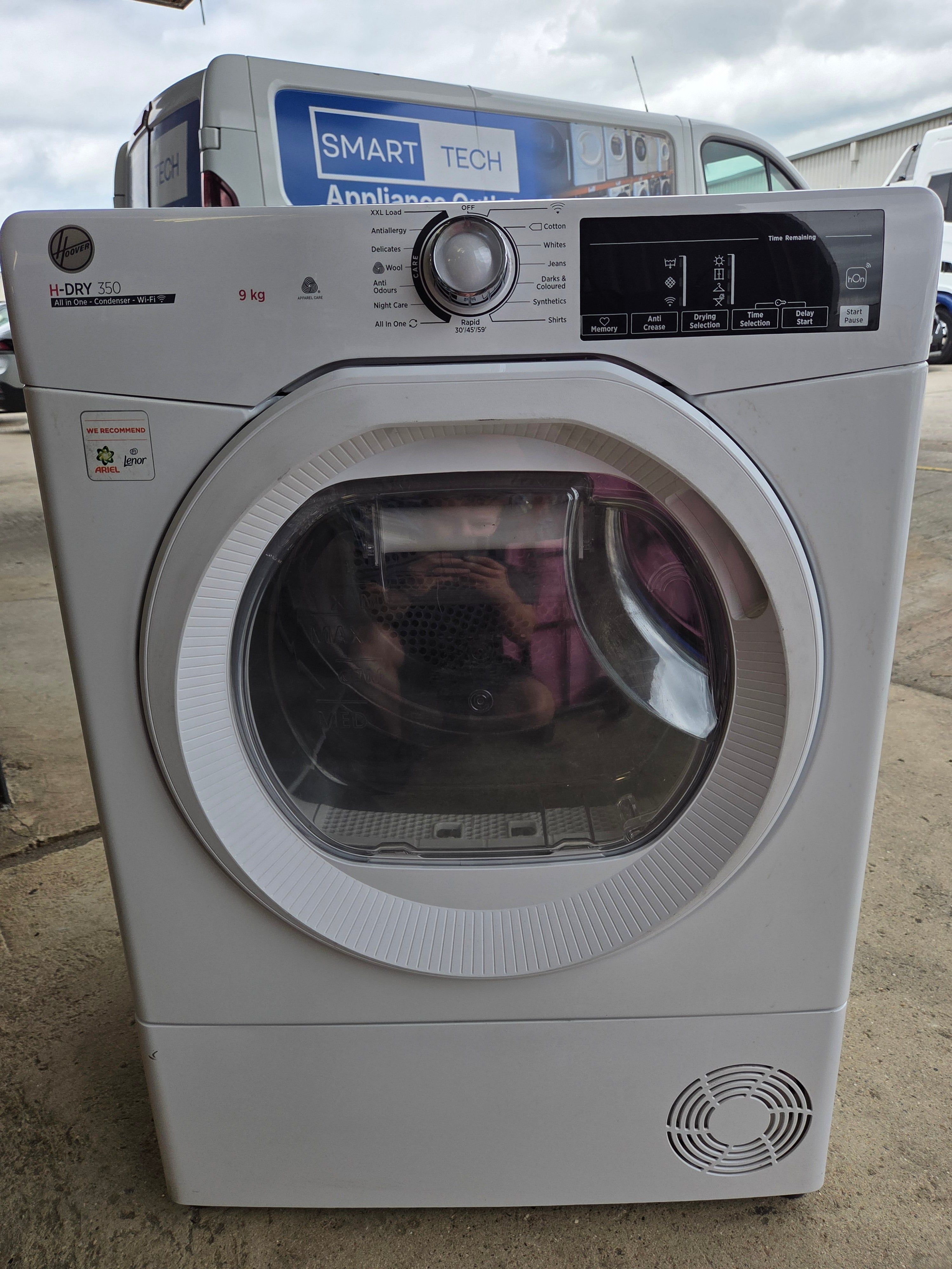 HOOVER HREC9TE 9Kg Condenser Dryer