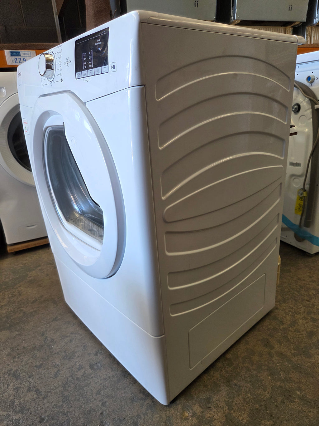 Hoover HLE V9DG-80 Freestanding 9Kg Vented Dryer - White