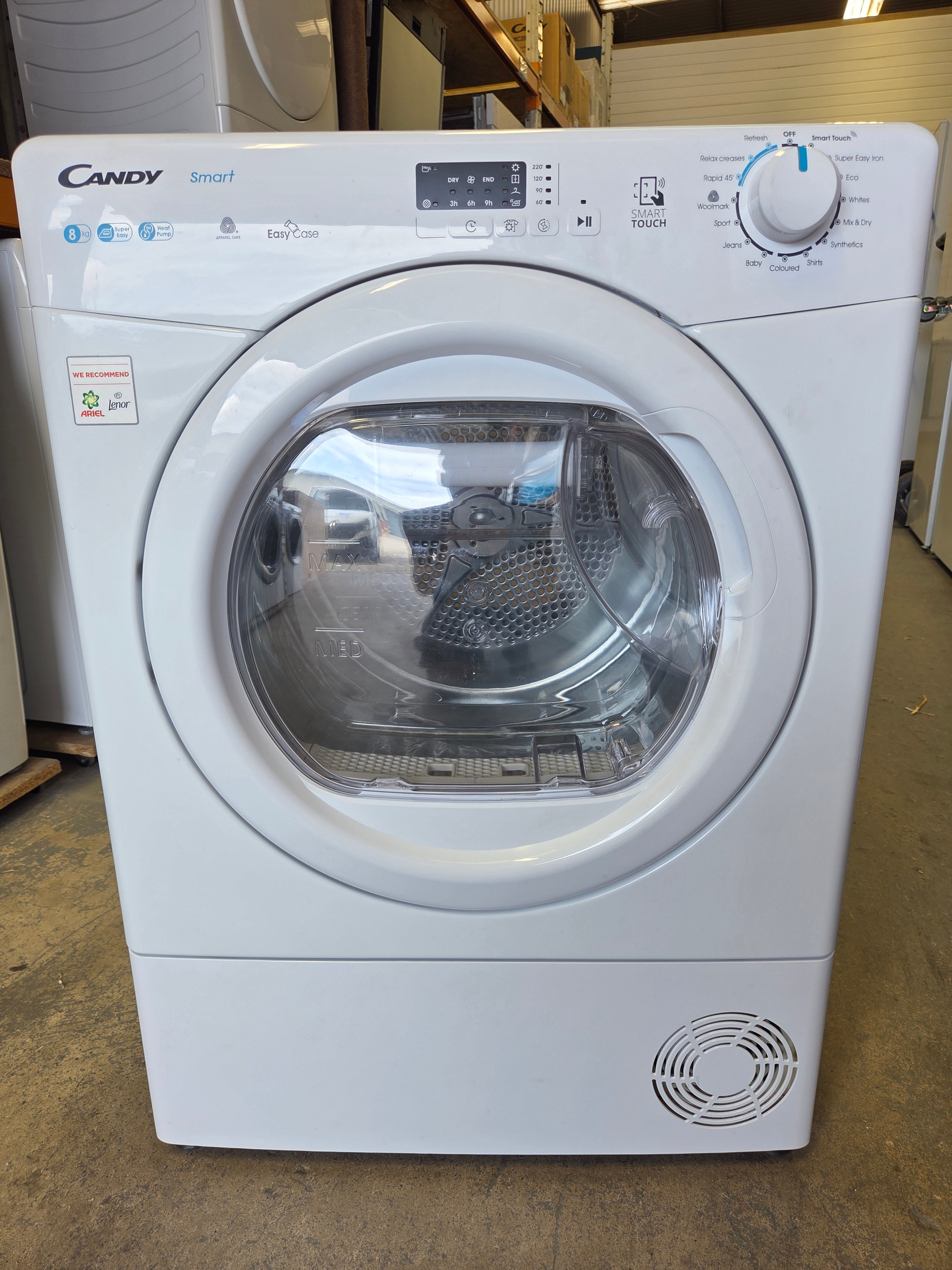 CANDY CSE H8A2LE-80 Freestanding 8Kg Tumble Dryer - White