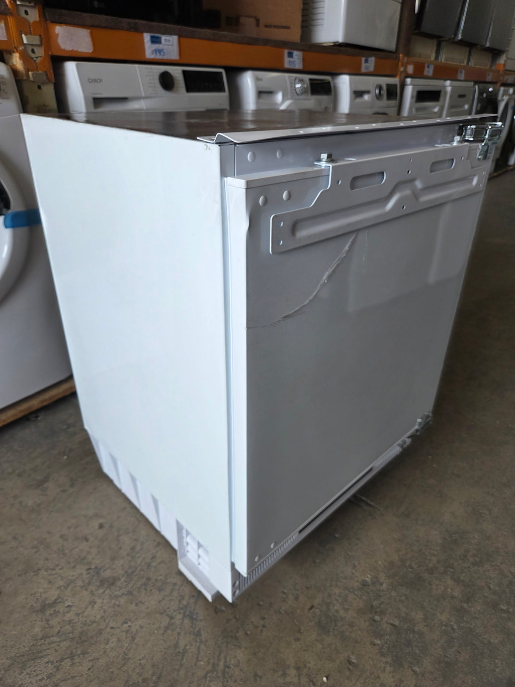 Candy CM4SE68EWK Integrated Undercounter Fridge with Ice Box – White