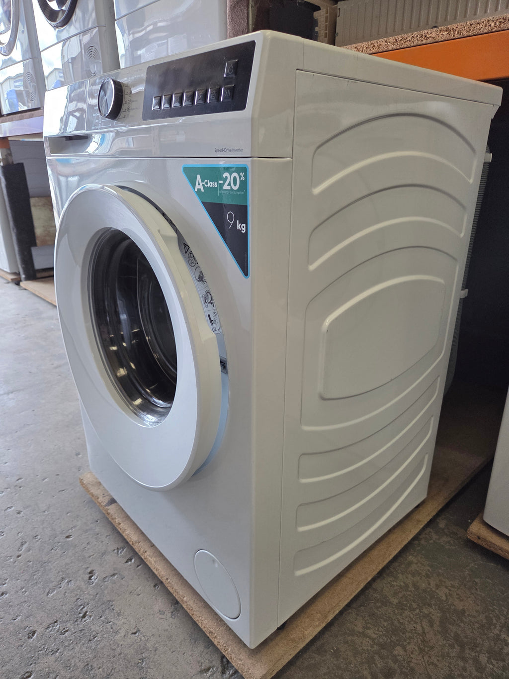 Candy GD 498-80 9Kg 1400 Spin Wasing Machine - White