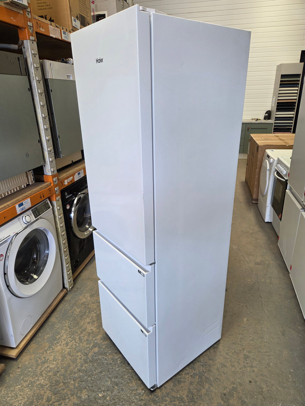 Haier HTR3518ENMWK 60/40 Frost‑Free Fridge Freezer – White
