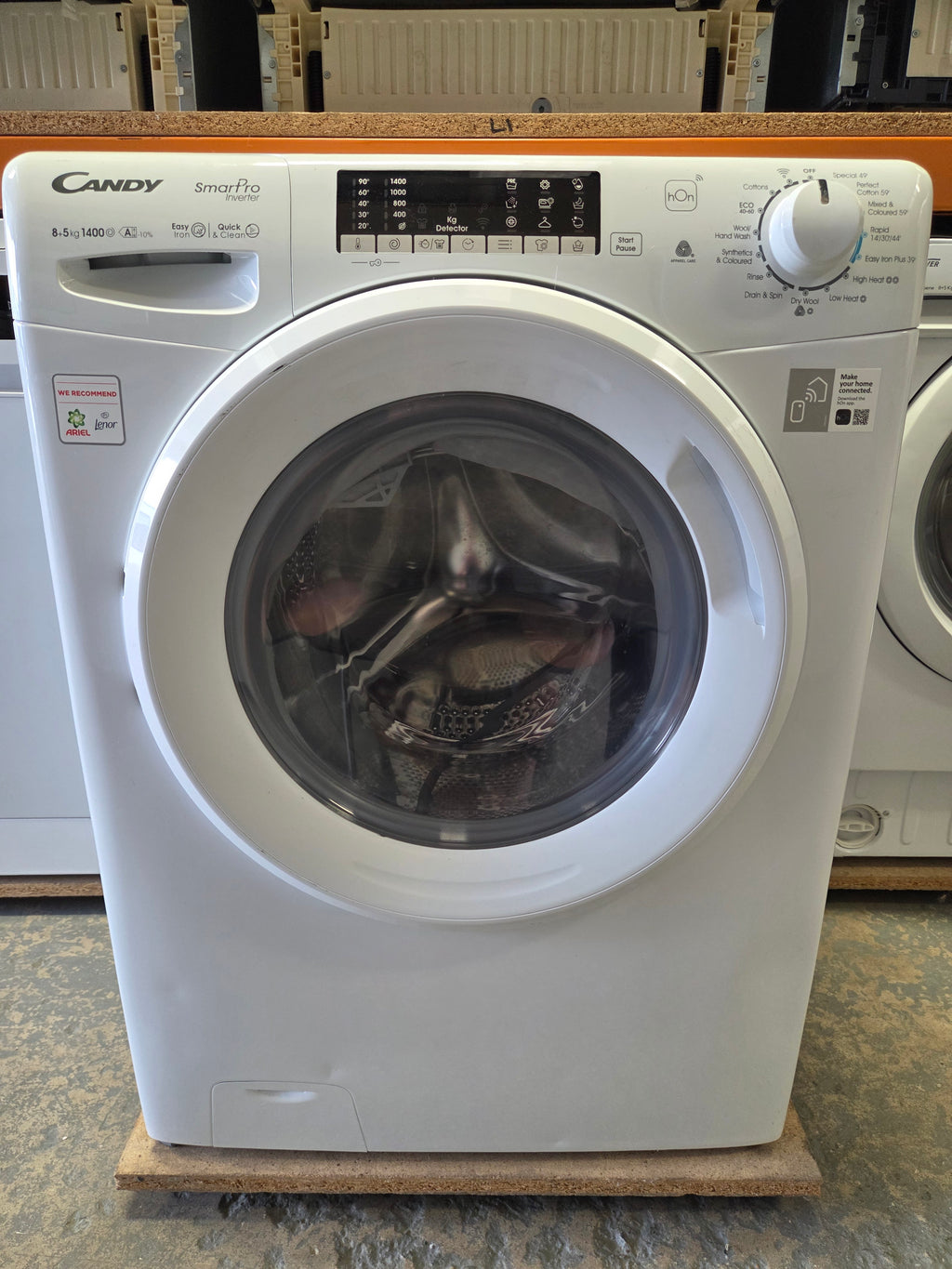 Candy CSOW4856TWM6‑80 8kg / 5kg 1400rpm Washer Dryer – White