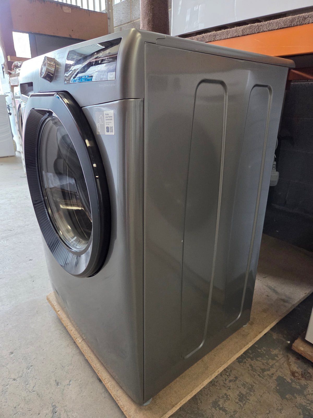 Hoover H3WPS4106TAMBR 10Kg 1400 Spin Washing Machine - Grey